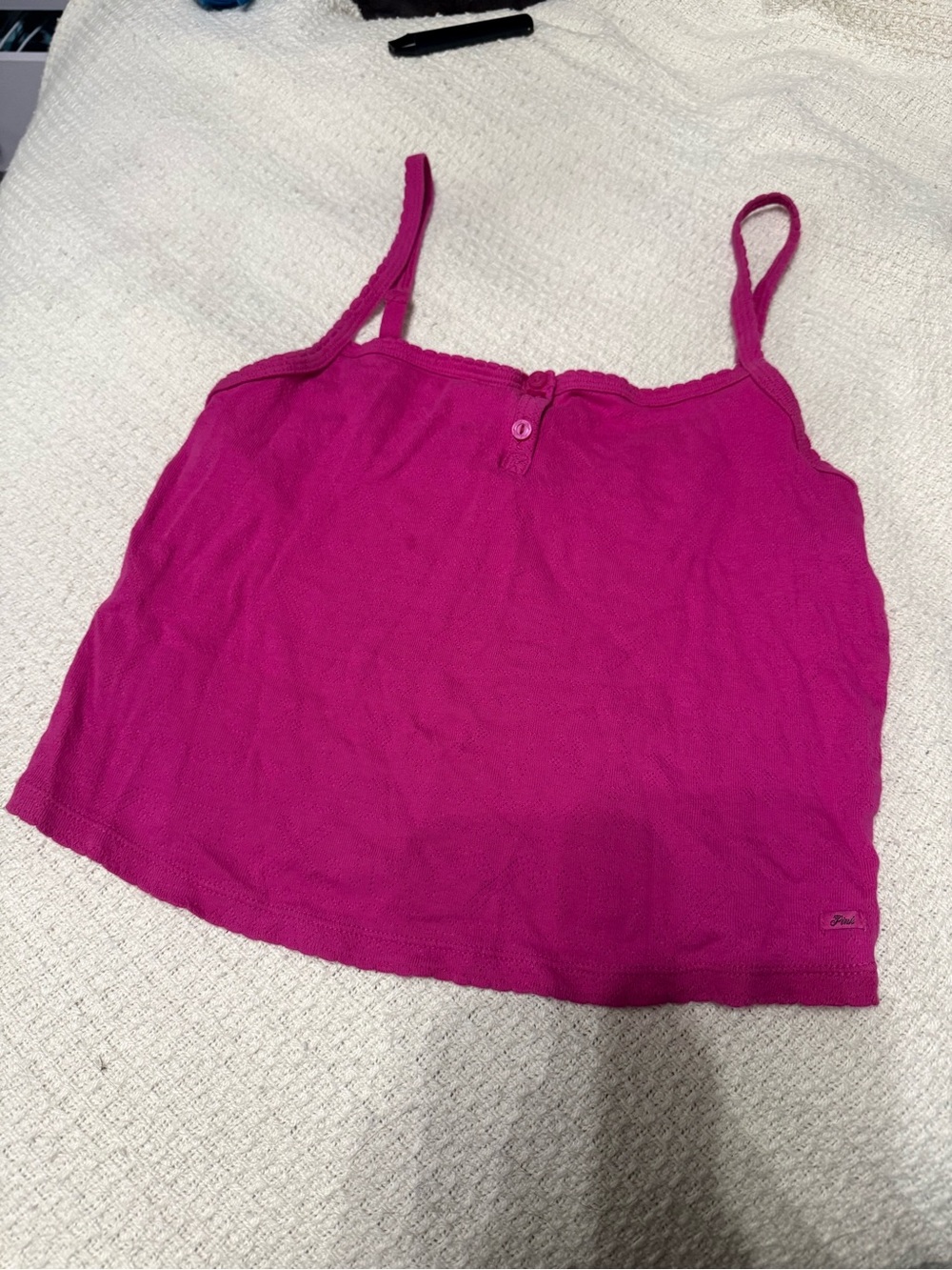 victoria secret pink Fuchsia Camisole Tank Top
